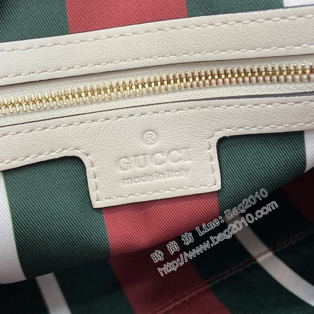 Gucci專櫃古馳最新款購物袋GG圖案條紋織大號肩背包 jh2636型號：815216